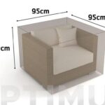FUNDA SILLON 1 PLAZA VISON - 95 X 95 H 70