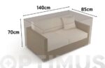 FUNDA SOFA 2 PLAZAS VISON - 140 X 85 X H 70