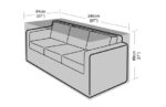 FUNDA SOFA 3 PLAZAS EASYCOVER - 94 X 246 X 69 CM - Imagen 4