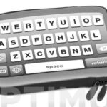 FUNDA TABLET RETRO TYPE 10" - NEGRO