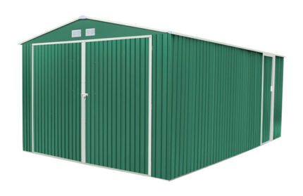 GARAJE METALICO OXFORD VERDE 20,52 M² - 540 X 380 X A 232 CM