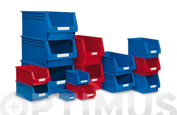 126_68fb324b20f43 GAVETA APILABLE PLASTICO N 51 AZUL - 170 X 100 X 80 MM - Imagen 1