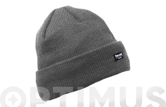 126_68fb477e57b79 GORRO ACRILICO-THINSULATE GRIS - TALLA UNICA - Imagen 1