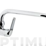 GRIFO COCINA MONOMANDO PARED CAÑO HORIZONTAL 1 AGUA - SERIE GE2