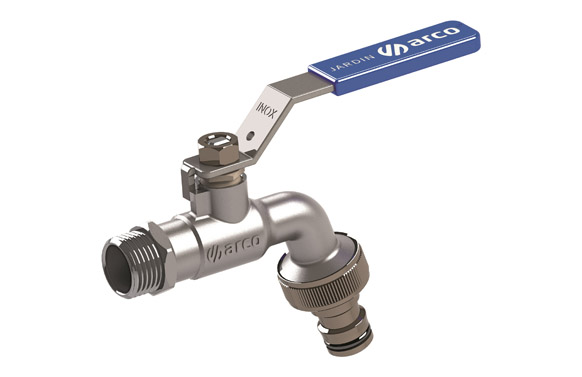 126_68fb495d035ed GRIFO CURVO ENCHUFE RAPIDO 15MM PALANCA - 1/2 X 3/4 - Imagen 1