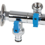 GRIFO DOBLE GIRATORIO - M-M 1/2"-3/4" // 3/4"