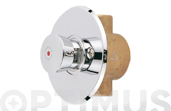 126_68fb4983ee06c GRIFO EMPOTRAR DUCHA DESCARGA TEMPORIZADA 55 - 1/2" CROMO - Imagen 1