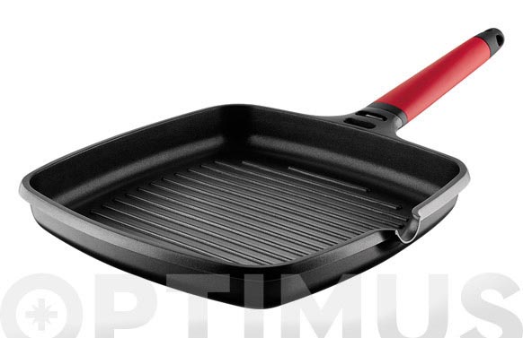 126_68fb4a1c19551 GRILL INDUCTION MANGO DESMONTABLE ROJO - Imagen 1