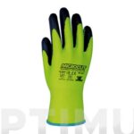 GUANTE ANTICORTE POLIESTER / FIBRA VIDRIO RECUBIERTO NITRILO FOAM MICROCUT - TALLA 8