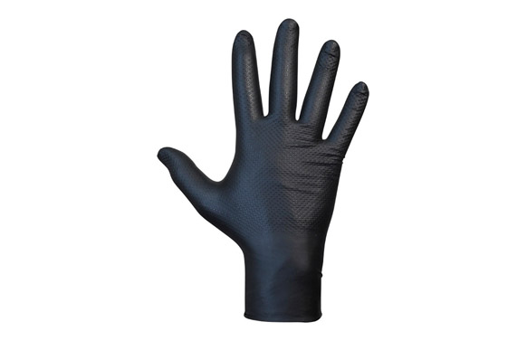 126_68fb4addd9c09 GUANTE DESECHABLE NITRILO AGILITY GRIP NEGRO 50 UDS - Imagen 1