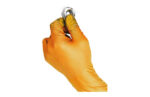 GUANTE DESECHABLE NITRILO GRIPPAZ NARANJA 50 UDS - Imagen 2