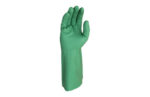 GUANTE DESECHABLE NITRILO VERDE BIODEGRADABLE - TALLA 7 - Imagen 2