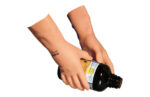 GUANTE LATEX NARANJA ALTO 299 - Imagen 3