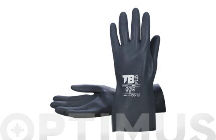 GUANTE NEOPRENO NEGRO FLOCADO