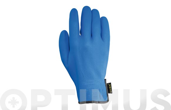126_68fcaa5a77e03 GUANTE NILON RECUBRIMIENTO NITRILO MICRO FOAM AGILITY BLUE - TALLA 7 - Imagen 1