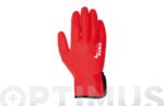 GUANTE NILON RECUBRIMIENTO NITRILO MICRO FOAM AGILITY RED