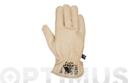 GUANTE PIEL FLOR VACUNO CON FORRO THINSULATE - TALLA 10 UNICA