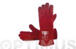 GUANTE PIEL SERRAJE SOLDADOR - TALLA 9