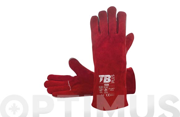 126_68fcaaa2a9fae GUANTE PIEL SERRAJE SOLDADOR - TALLA 9 - Imagen 1