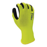 GUANTE POLIESTER / ELASTANO RECUBIERTO NITRILO FOAM AMARILLO FLUOR