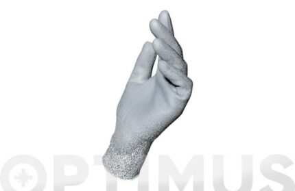 GUANTE PUNTO RECUBIERTO POLIURETANO KRYTECH - TALLA 7 GRIS