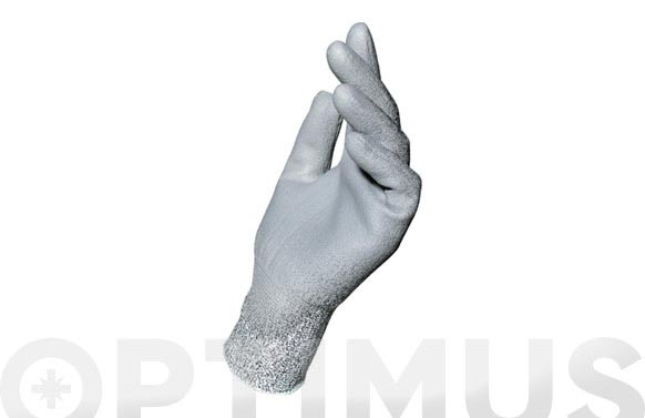 126_68fcab2f9d633 GUANTE PUNTO RECUBIERTO POLIURETANO KRYTECH - TALLA 7 GRIS - Imagen 1