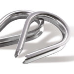 GUARDACABO CORAZON ACERO 2UDS - 5MM