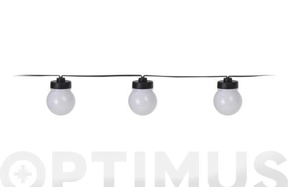 126_68fcac1fc1734 GUIRNALDA LED 20 LAMPARAS Ø 5 CM MICROLED - LUZ BLANCA 3M - Imagen 1