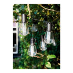 GUIRNALDA LED SOLAR 10 BOMBILLAS ALICANTE - 3.5 M