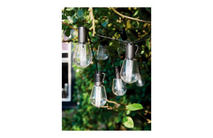 GUIRNALDA LED SOLAR 10 BOMBILLAS ALICANTE - 3.5 M