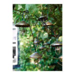 GUIRNALDA LED SOLAR 10 BOMBILLAS LANZAROTE - 3.8 M