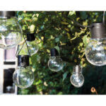 GUIRNALDA LED SOLAR 10 BOMBILLAS MENORCA - 3,8 M