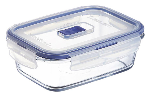 126_68fcacd5bd3d9 HERMETICO VIDRIO RECTANGULAR 82 CL - 16 X 11 X 6 CM - Imagen 1