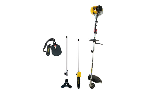 126_68fcacd87bd72 HERRAMIENTA MULTIFUNCION A GASOLINA 3 EN 1 - 32,6 CC SIERRA + HILO + DISCO - Imagen 1