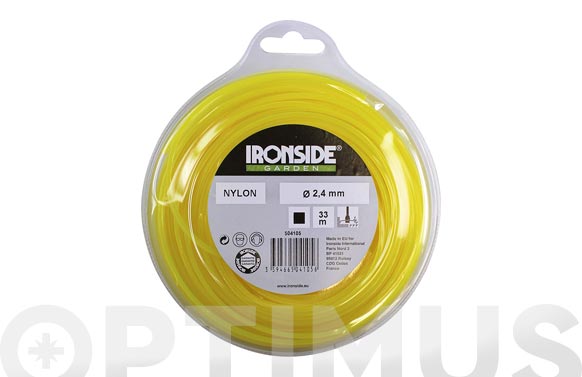 126_68fcad61f12cb HILO NILON CUADRADO Ø 2,4 MM - 33 M - Imagen 1