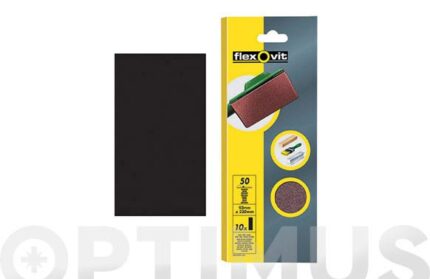 HOJA PAPEL OXIDO ALUMINIO GRANO 80 10 UDS - 93 X 230 MM
