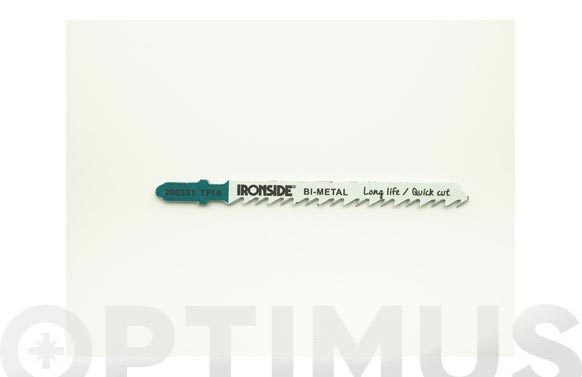 126_68fcae56d0d0d HOJA SIERRA CALAR PARA MADERA T144 DF 5 UDS - RECTO GRUESO. LOGITUD 100 MM - Imagen 1