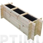 HUERTO URBANO MADERA 'POMELO' SIN TRATAMIENTO - 100/113 X 27,2/37,5 X H 36 CM