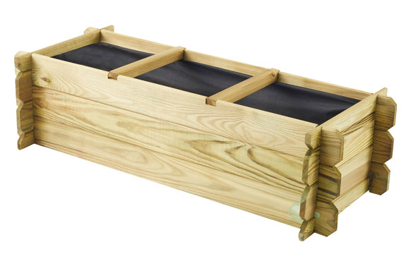 126_68fcaf7964990 HUERTO URBANO MADERA BASIL - 140X60XH 40 CM - Imagen 1