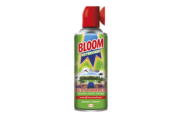 126_68fcb08a7f372 INSECTICIDA EXTERIORES MOSCAS, MOSQUITOS BLOOM - 400 ML - Imagen 1