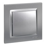 INTERRUPTOR CONMUTADOR CRUCE ALUMINIO - SERIE 10