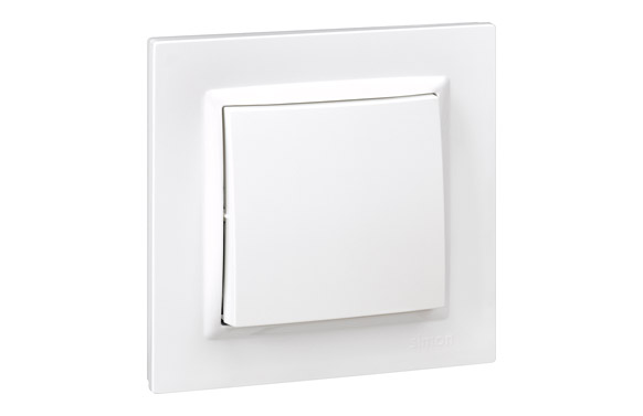 HyperFocal: 0 INTERRUPTOR CONMUTADOR CRUCE BLANCO - SERIE 10 - Imagen 1