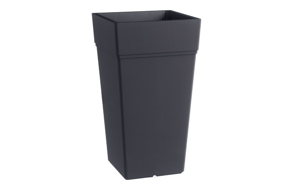 VASO 03 001 JARDINERA ALTA STALK 65 - 38 CM ANTRACITA - Imagen 1