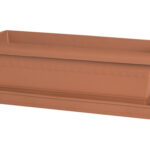 JARDINERA RECTANGULAR GARDENIA SIN PLATO 17 L - 58X26X19 CM
