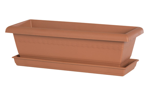 126_68fe798119ab1 JARDINERA RECTANGULAR GARDENIA SIN PLATO 17 L - 58X26X19 CM - Imagen 1