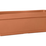 JARDINERA RECTANGULAR PARIS TERRA - 50 CM