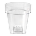 JARDINERA TRANSPARENTE PORTO 20 - Ø 20 CM 4 L