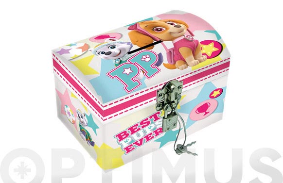 126_68fe79ee62c81 JOYERO HUCHA INFANTIL SKYE PATRULLA CANINA - CON CANDADO - Imagen 1
