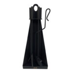 JUEGO CHIMENEA PIRAMIDE 4 PIEZAS - NEGRO