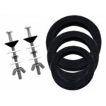 JUNTAS CISTERNA BAJA CAUCHO+TORNILLOS INOX. - INODORO KJ2